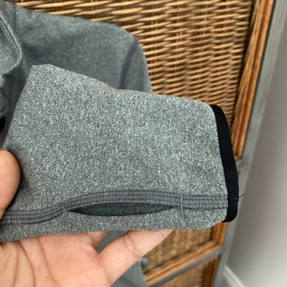 Grey Nike Pro Quarter zip - Picture 4 of 5